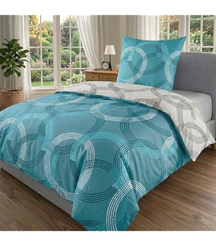 Irisette Sky Mako-Satin Bettwäsche 155x220 Blüten Mako-Satin 2 tlg. 155
