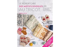 Le répertoire des motifs doodles au tricot