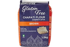 Eurostar Chapati Atta Gluten Free Flour (Medium Brown, 1.5kg)