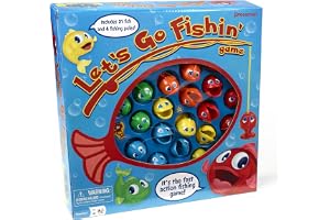 Goliath Toys Let's Go Fishin' (på Tyska) | Brädspel för barn från 3 år, fiskespel för 1 till 4 spelare, leksaker också lämpli