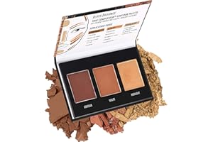 Black Radiance True Complexion Contour Palette, Medium to Dark, 0.38 Ounce