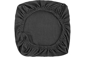 FdcLixuvol Pokrowce na krzesło biurowe ze stretchu, pokrowce na krzesła biurowe, rozciągliwy pokrowec na biurowe krzesło, pokrowce na krzesła biurowe, zdjęty, można wyprać, pokrowce na krzesła biurowe