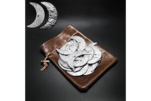 Byhoo 20 monedas de fantasía DND accesorios y funda de piel Waterdeep Tablelap juegos de rol Addons medieval retro props