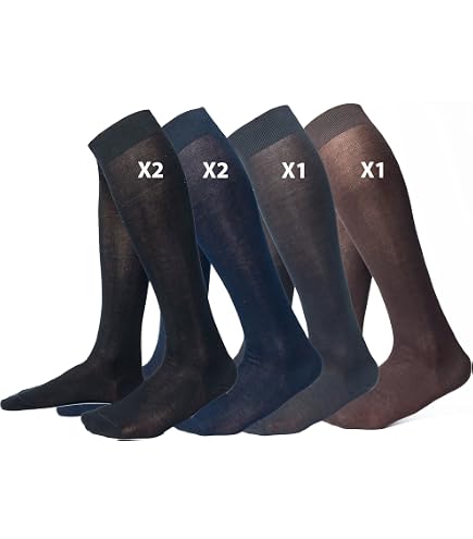 NC 1 Paar Herren Transparente Nylon-Kleidsocken – Formelle Business-Socken Für Anzug & Freizeit