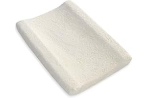 MIBEBESTORE Funda cambiador bebe 50x80 Rizo 100% Algodón - Color Crudo/Beige