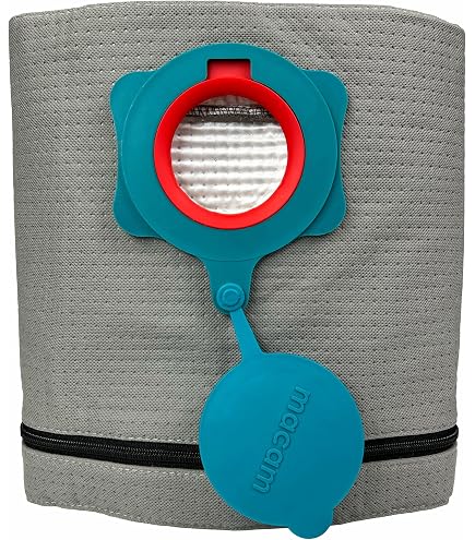 Kallefornia – 5 Sacchetti Filtro K910 Per Makita VC3012M, Multistrato, Classe Polvere L - 2