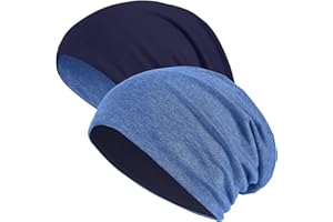 Hatstar 2in1 Reversible Damen Beanie | Damen und Herren Mütze | Baumwoll Wintermütze | weich & Warm