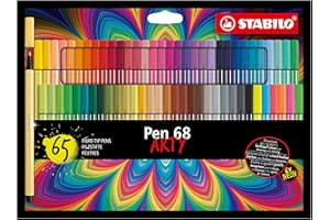 ‎STABILO STABILO - Premium-Filzstift - Pen 68 - ARTY - 65er Pack