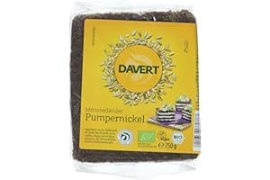 ‎DAVERT Davert Pumpernickel, 6er Pack (6x 250 g) - Bio