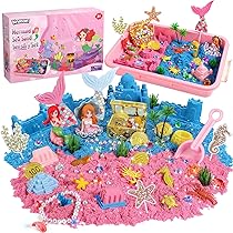 Set De Arena Mágica Con Dinosaurios – 1 Kg De Arena No Tóxica, Moldes, Volcán Y Accesorios, Regalo Para Niños 3-8 Años