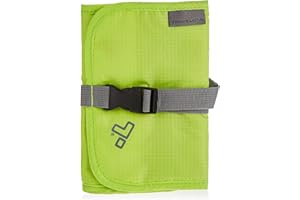 Travelon Tech Organizer na akcesoria podróżne, Limonkowa zieleń, OPEN 13.75 x 6.5 x .1 CLOSED 6.5 x 5 x 1, Organizer na akcesoria techniczne