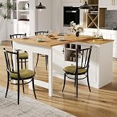 Kebnor High quality extendable bar table with 360&deg; swivel function and storage space, adjustable length from 120 - 180 cm, li