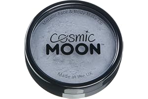 Cosmic Moon - Pintura facial profesional metálica activada por agua - Plata