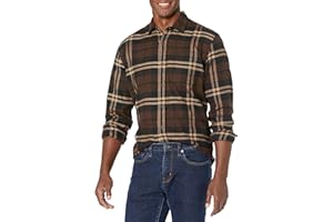 Amazon Essentials Koszula Mężczyźni Long-sleeve Flannel Shirt (1 w zestawie)