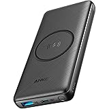 Anker Wireless Powerbank 10000mAh, PowerCore III 10K kabelloser externer Akku Qi-Zertifiziert, 18W USB-C Quick Charge für iPh