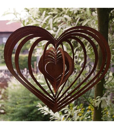 CREATCABIN Windspiel Pferdeanhänger, 88 Cm, Aluminium, Gedenk- Und Beileidsgeschenk Für Garten