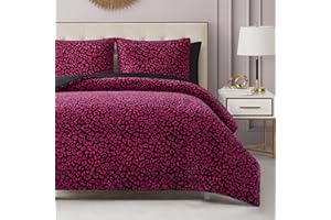 Juicy Couture Comforter Set, Polyester, Black, Twin/Twin XL