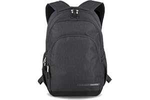 Travelite Handgepäck Rucksack mit gepoltertem Laptopfach, Laptop Rucksack 15,6 Zoll, KICK OFF, Tagesrucksack für Urlaub und Sport, 45 cm, 22 Liter
