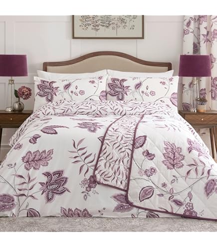 Homescapes Dekbedovertrekset met Toile De Jouy-patroon, 230 x 220 cm
