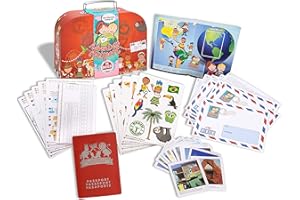 WORLD ALIVER WORLD ALIVE- Pasaporte a La Aventura Geo Discovery Maletín de Actividades y Manualidades Las Américas, Color surtido (5003)