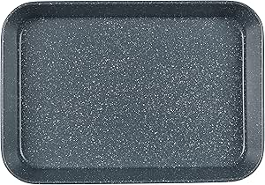 Teglia Alta Russell Hobbs Effetto Marmo Blu - 39.5cm Per Brownies E Pizza, Senza PFOA - Foto 7