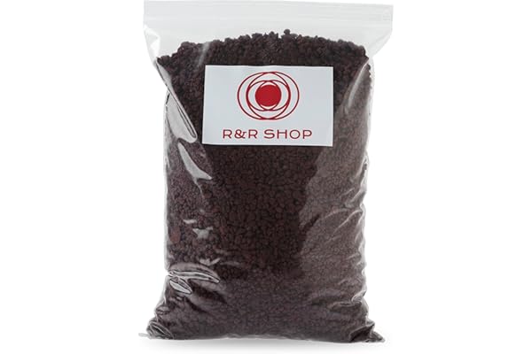 R&R SHOP - Pierre de Lave, 100% Naturel PH Neutre, idéal pour la Germination et la Croissance des Plantes, 0-8 mm (1L)