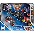 Monster Jam, Justice League vs. The Joker 5-Pack, Official The Flash, Superman, Wonder Woman, Batman, The Joker Die-Cast Monster Trucks, 1:64 Scale, Kids Toys for Boys and Girls Ages 3 and up