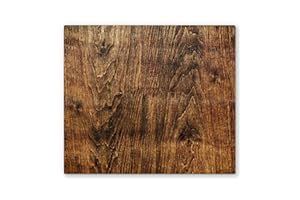 CANVASFLY 60x52cm - Herdabdeckplatte, Herdabdeckung für Glaskeramik-Kochfelder, Gehärtetes Glas, 60x52cm, mehrfarbig, Schneideplatte