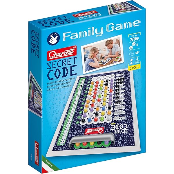 Small Foot 11364 Secret Code Logic Game, Funny Puzzle for 2