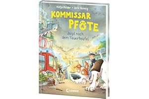 Kommissar Pfote (Band 8) - Jagd nach dem Feuerteufel: Begleite den beliebten Hunde-Held bei seiner Spurensuche - Lustiger Kinderkrimi zum Vorlesen und ersten Selberlesen ab 6 Jahren