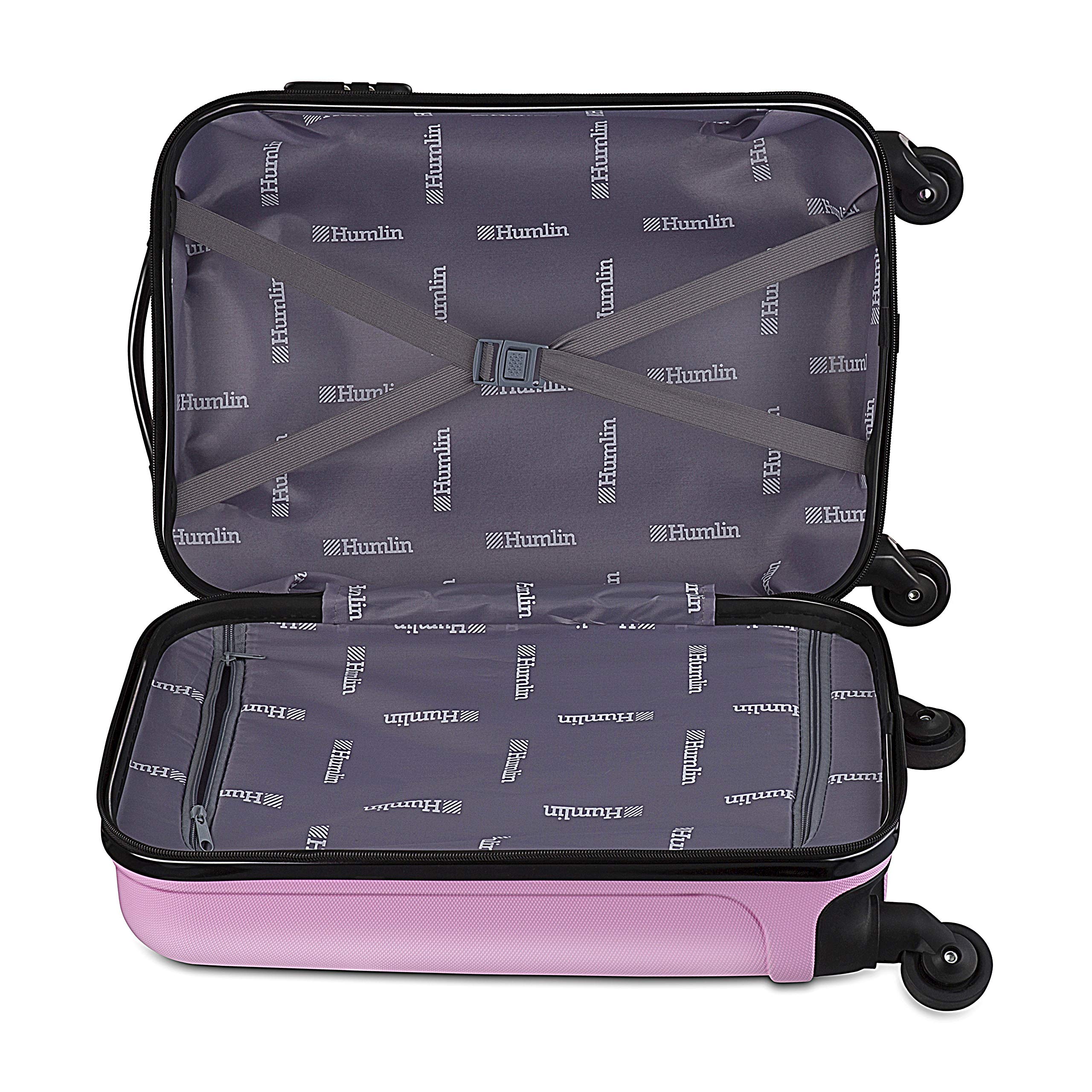 Fun Luggage Multi Coloured Cabin Bag Carry On Flight Case Wheels