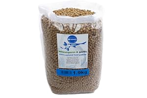STARMER AQUATIC FEED Wheatgerm & garlic pond feed pellets (1.9kg)