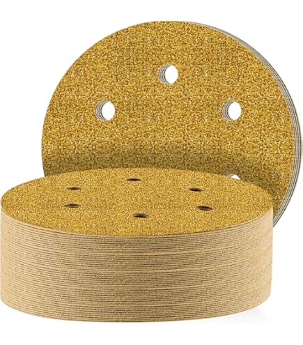 Dischi Abrasivi 125mm Senza Foro - Carta Vetrata Velcro Per Levigatrice (100 Pezzi) - Foto 2