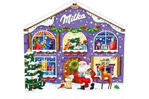 Milka Magic Mix - Kalendarz adwentowy - Odświętny asortyment czekoladek - Pomysł na prezent świąteczny - Czekolada do ofiarowania - 1 x 147 g