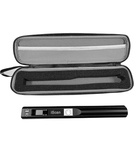 Scanner Portable Haute Définition 900 DPI - Compact, Avec Stockage Sur Carte SD, Pour Documents Et Photos A4