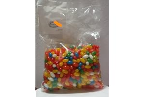 BOUNCE GENERATION JELLY BEANS CARAMELLE DI GELATINA GOMMOSE COLORATE FORMA FAGIOLO GUSTI ASSORTITI 1KG BIRIBAO