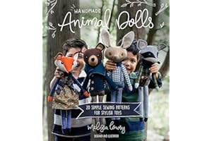 Handmade Animal Dolls: 20 Simple Sewing Patterns for Stylish Toys
