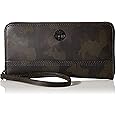 Timberland Women's Leather RFID Zip Around Clutch Bag with Wrist Strap