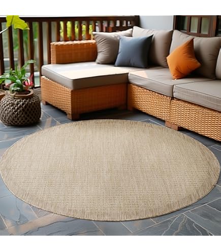 vidaXL Buitenkleed met patroon platgeweven 120x170 cm blauw | Leen Bakker
