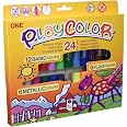 Playcolor Sticks Gouache 12 Couleurs - Peinture Solide Stick 10g - N°10731