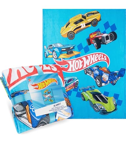 Hot Wheels Eenpersoons dekbedovertrek - Bone Shaker 68 Design - Officiële omkeerbare beddengoedset met kussensloop - polykatoen - ideaal voor auto gekke kinderen