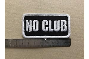 BLUE HAWAI Aufnäher TOPPA – No Club – zum Aufbügeln