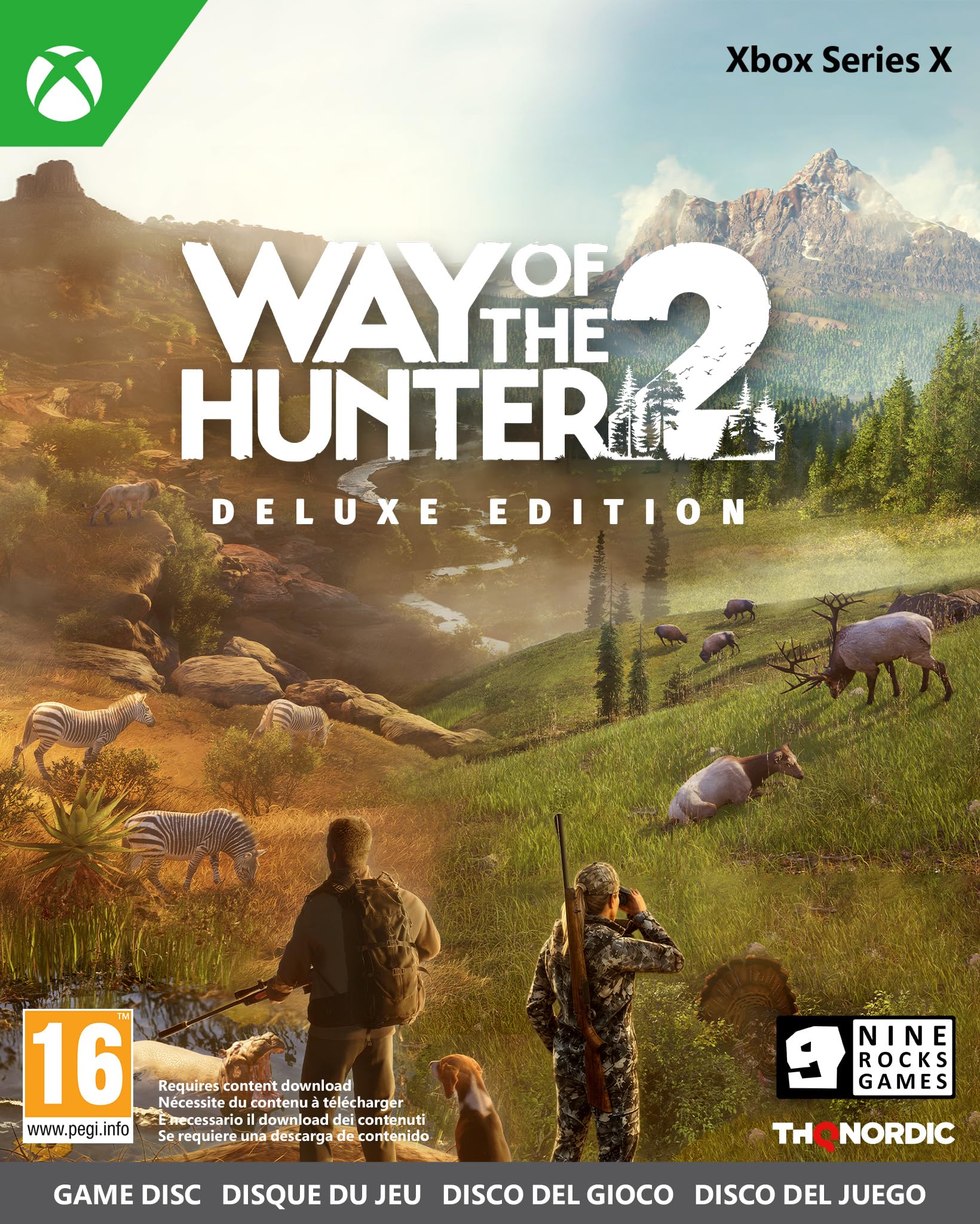 Carátula de Way of the Hunter 2 Deluxe Edition para Xbox Series X (edición PAL España)