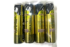 SIMONIZ Back to Black Tyre Shine 600ml Restore & Protect Tyres Durable Gloss Finish (4 x 600ml Can)