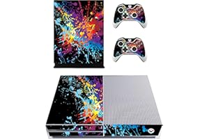 the grafix studio Paint Splat Sticker/Skin xbox one s Console & Remote controller stickers, xbs5