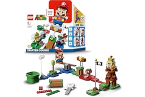 LEGO Super Mario Pack Inicial: Aventuras con Mario Bros con Figuras Interactivas, Juguete de Construcción del Videojuego, Idea de Regalo de Colección para Niños y Niñas de 6 Años o Más 71360