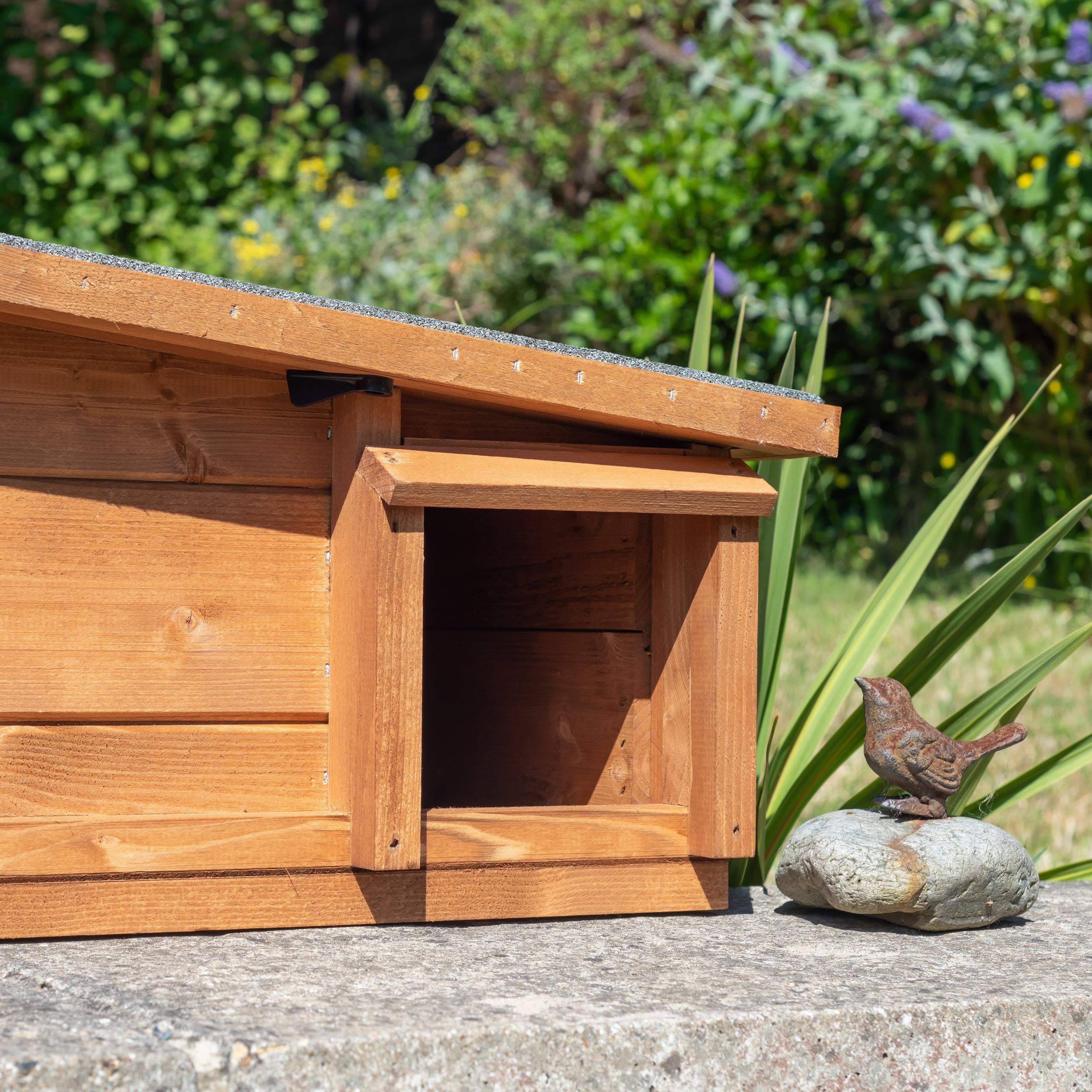 The Hutch Company Hedgehog House and Hibernation Shelter PredatorProof Outdoor Habitat