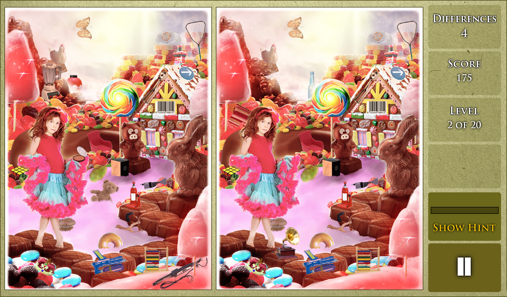 Hidden Difference Candyland Amazon.de Apps für Android