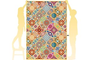 ‎OCOOPA OCOOPA Mikrofaser Strandtuch - Extra großes 200x145 cm Schnell Trocknendes, Weiches, Leichtes, Pflegeleicht, Kompaktes, Sandfreies Handtuch, Perfekt für Strand Schwimmen