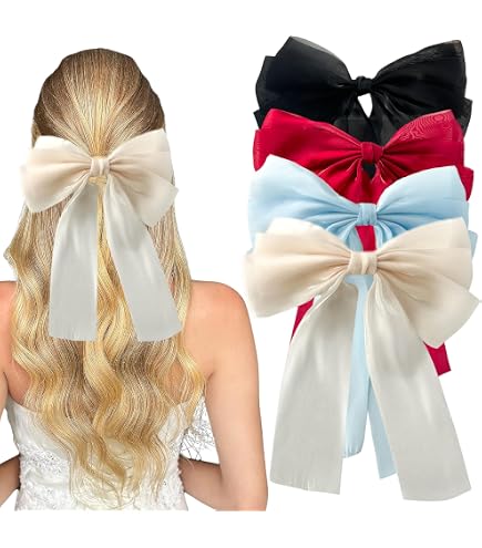 Dalababa Haarspangen Mit Satin-Schleife – Elegante Accessoires Für Frauen & Mädchen